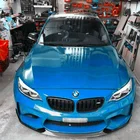 For BMW F87 M2 Front Lip Splitter Spoiler CS Competition CAR STYLING F87 M2 Carbon Fiber Front Bumper