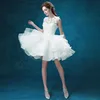 ZH0074J 2017 New Bridesmaid bride wedding short Wedding Princess bubble dress