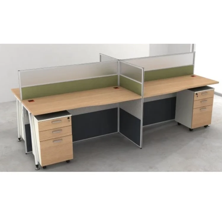 Office Cubicle Panels Modular Partition Desk Cabinet Set