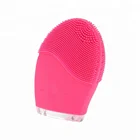 new gift Waterproof Facial Beauty Instrument Silicone cleansing brush