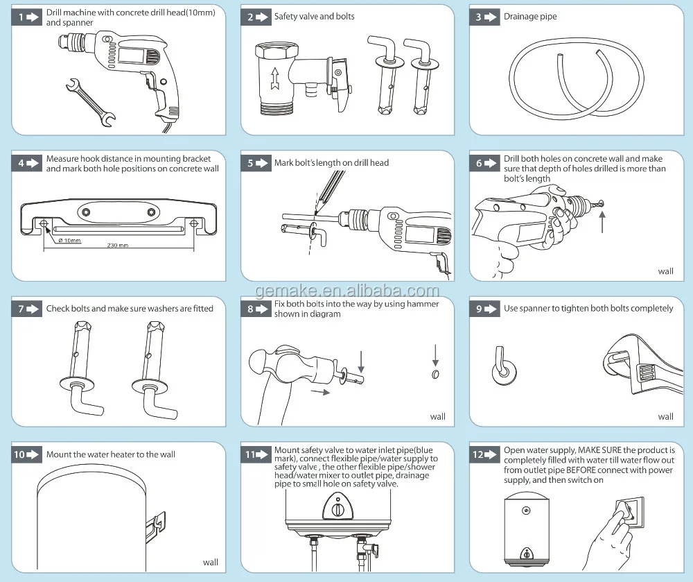 Water Heater, 30L-100L, 35-100L, 1500 - detail 16