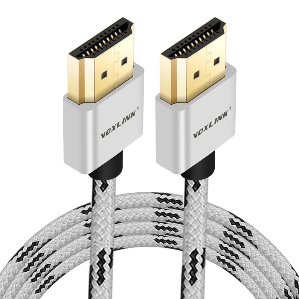 VOXLINK 1.4v HDMI cable Tiger pattern 19 + 1 High Speed Gold Plated cable HDMI1080p 1m - ANKUX.COM
