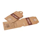 Custom Printed Foldable Recycle Paper Kraft Socks Header Cards