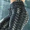 Fantastic Knitted Printed Black Sexy Cool Yoga Pants Leggings for Women