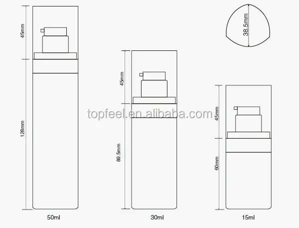 cosmetics packaging manufacturers 15ml 30ml