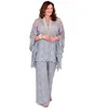 Gorgeous Pant Suits Lace Bateau Neckline Cape Sleeves Mother Of The Bride Dresses