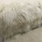 Lovely Curly Fur Long haired mongolian lamb fur bag sheepskin