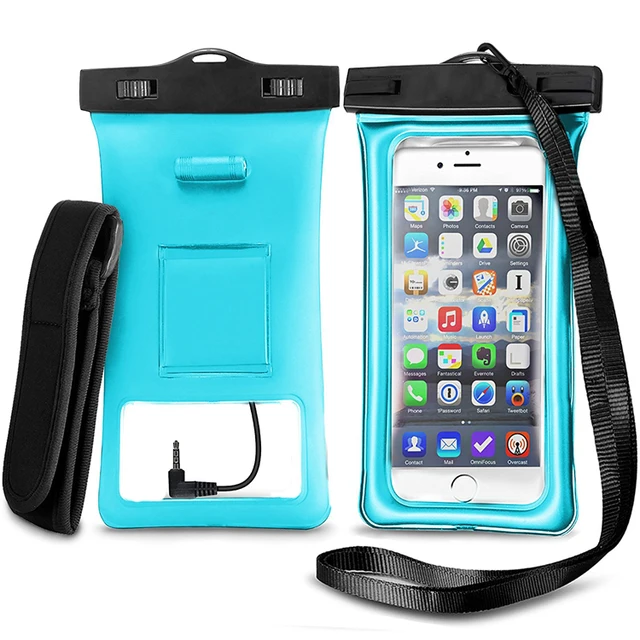 USA Amazon most popular, Eco-friendly high quality Soft TPU case swimming mobile phone waterproof bag