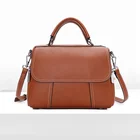 China suppliers wholesale High Quality Genuine Leather backpack Satchel Shoulder women's bag Fashion handbags for women