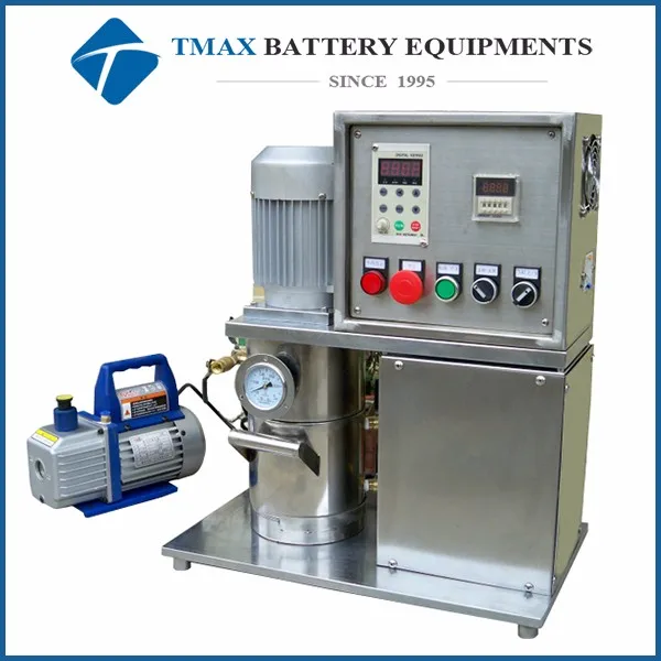 3 - 6.3 l electric vacuum mixer with single axis helical blade