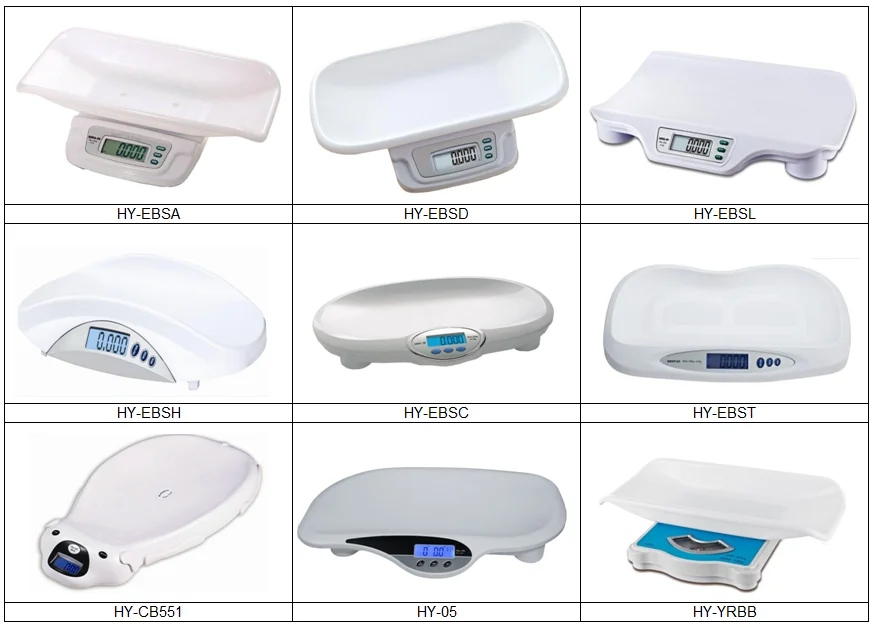 Hycb551 Hospital Medical Infant Digital Display Electronic Baby