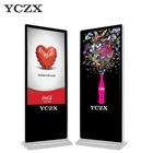 43"-65" UHD indoor multi touch advertising lcd led display touch screen kiosk price floor standing advertising led display