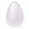 Unpainted Egg Ball Modeling Polystyrene Styrofoam Foam for DIY Artificial Eggs Easter Christmas Gifts Party Supplies Decoration