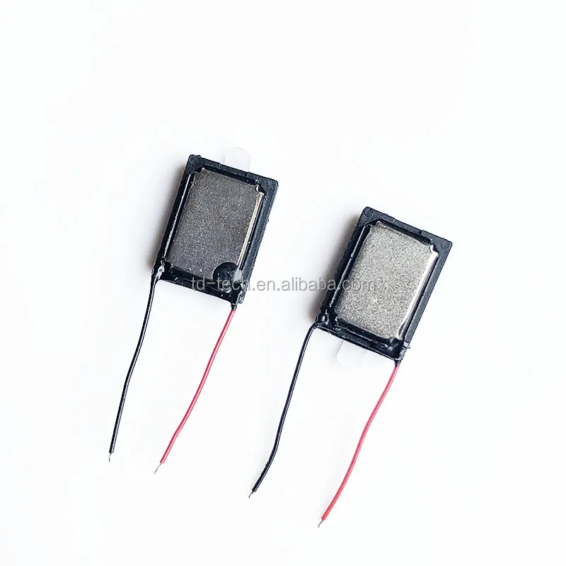 Taidacent 15*11*3.5 mm 8 Ohm 1 Watt 18mm Lead Contact Waterproof Mircor Small Square Cell Phone Speakers - ANKUX.COM