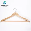2019 Crafted Custom Wooden Hotel Clothes Hanger with Parallel Bars