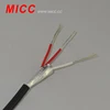 MICC excellent flexibility water sybmersion silicone rubber RTD extension wire