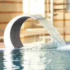 Low price swimming pool stainless steel garden waterfall fountains outdoor