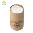 Amazon mixed color travel cotton swabs buds in plastic tube