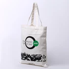 100% cotton eco friendly reusable cotton canvas tote bag for grocery