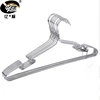 Cheap Hangers For Clothes Supermarket Non-slip Wire Metal Chrome Clothes Hangers for Laundry