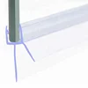 PVC rubber u f h l channel bottom aluminium shower seal door strip