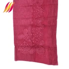 Fashion Elegant 50%Silk 50%Wool Women Embroidered Scarf
