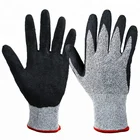 Durable Grip Unisex Cut Resistant Latex Coating Protection Breathable Garden Work Gloves