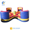 Amusement park use quad bungee inflatable interactive game,inflatable interactive adult game,inflatable sport games