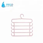 Creative home multi-storey multi-functional clothes rack five towels hang clothes hanger hangers
