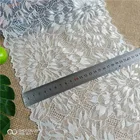 High quality stretcheyelash lace fabric for women panty and bra E2910-1 23.8CM