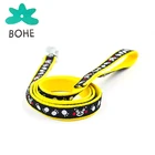 LUVP+K-KUMAMON flexi nylon pet leash dog leash with easy to use collar hook