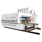Corrugated cardboard caton box making Machine/High Speed Flexo printing slotting Die-Cutting Machine