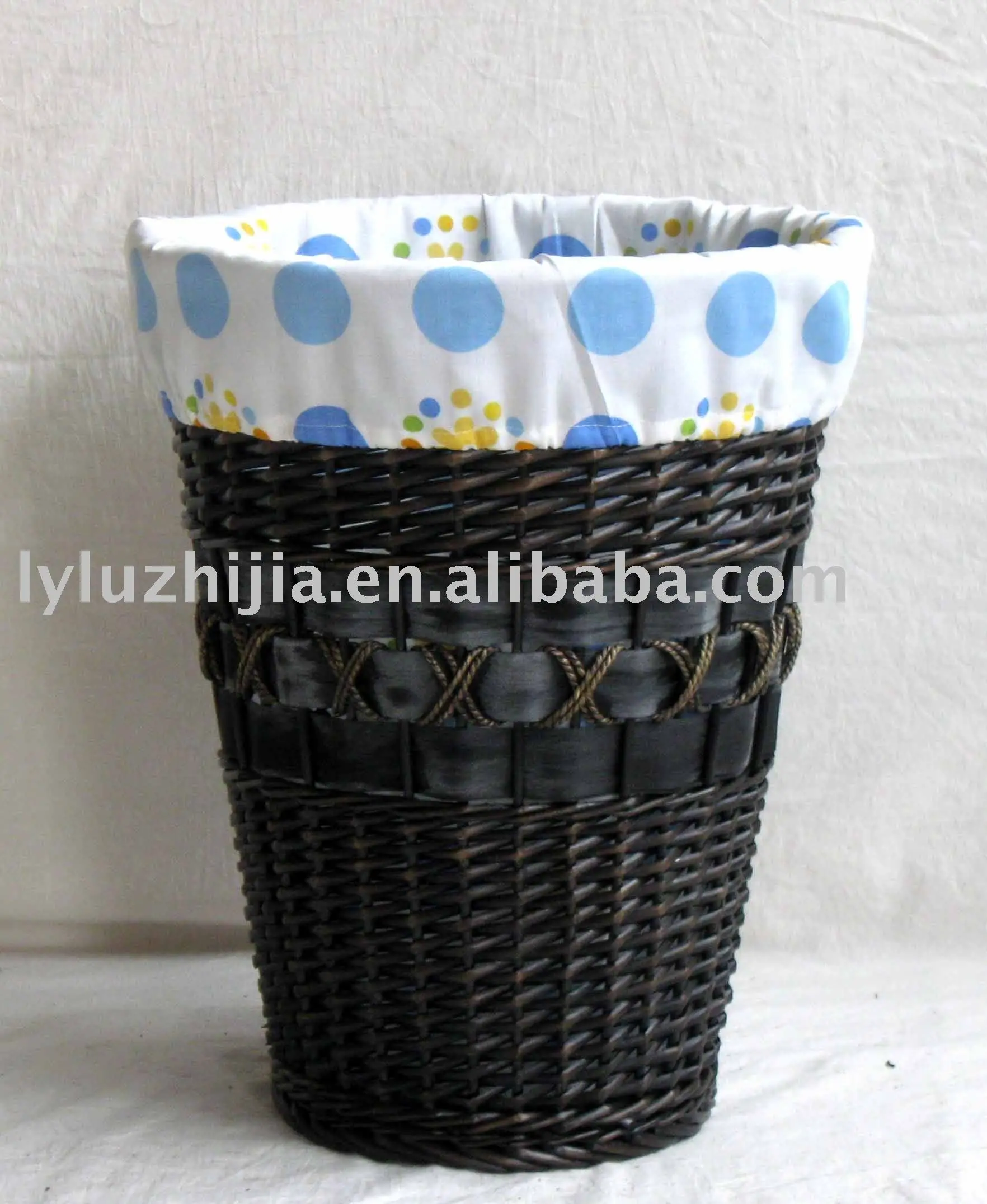 wicker laundry hamper liner