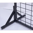 Hanging Stand Display Metal Erect Multipurpose Boutique Goods Rack Hang Socks Running With Wheel