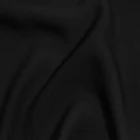 black solid dyeing imitation silk dubai 100 polyester moss crepe stretch fabric for dress muslim gown
