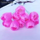 Holiday Electric Outdoor Holiday Event Project Decoration Artificial Electric Led Tulip Flower Lights