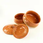 glazed ceramic cookware sets cooking pots with handle,terrotocca original color