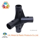 Plastic Injection Parts 4 ways tent connector/4 directions tube connector