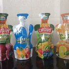 125ml standing shape plastic pouch manufacturer with straw
