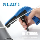 Automatic cable tie gun for nylon zip ties tight quickly tool