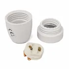 Colorful E27 Ceramic Lamp Holder Edison Bulb Socket CE