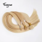 Wholesale cheap I/V/U/flat tip/nano ring 100% raw unprocessed virgin remy human hair indian hair extension