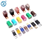 1A~400A Jcase,Low-profile,Micro2,MINI,ATO,MTA,MAXI,LED Light,Plug-in,Blade,ANS,ANL,MEGA,Midi Auto Car Fuse