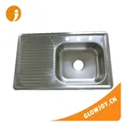 Modern Stainless Steel Kitchen Sink With Drain Board