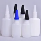 empty plastic bottle 50ml 100ml for dip nails glue
