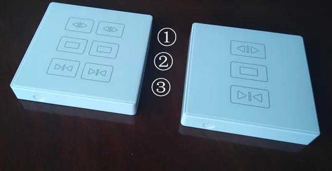 KECO curtain emitter R35-C1 and automatic curtain wall buttons and motorized roller blinds emitter for remote curtain