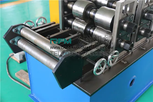 Aluminium Door Frame Cold Rolling Machinery Metal Frame Making Machine