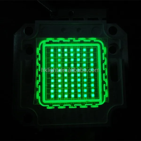 China led lighting 70w 510nm green high power led diode
