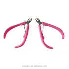 Cheap Price Nail Cuticle Nipper with Removable Plastic Handle for Manicure instruments