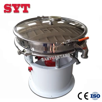 High frequency vibrating screen for ceramic glaze sieving